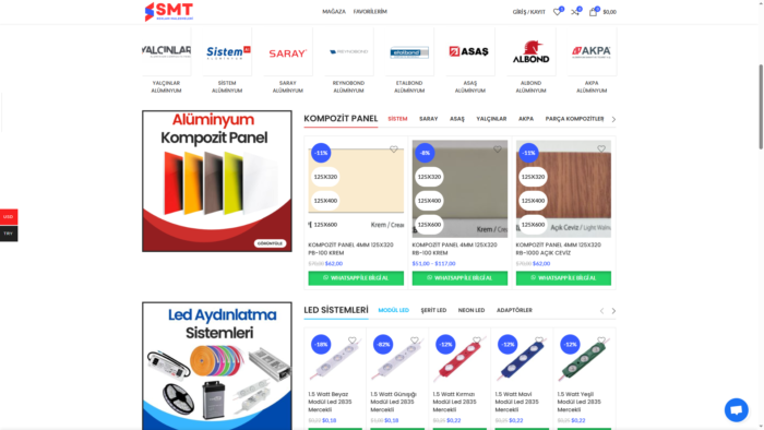 e-ticaret sitesi 1