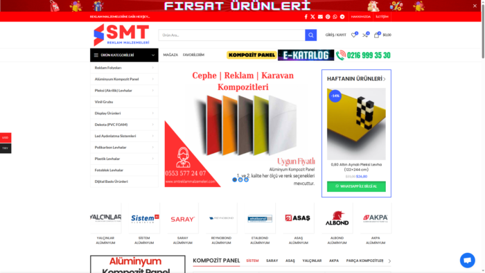 e-ticaret sitesi