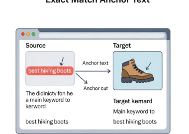 Exact Match Anchor Text tam eşleşen bağlantı metni