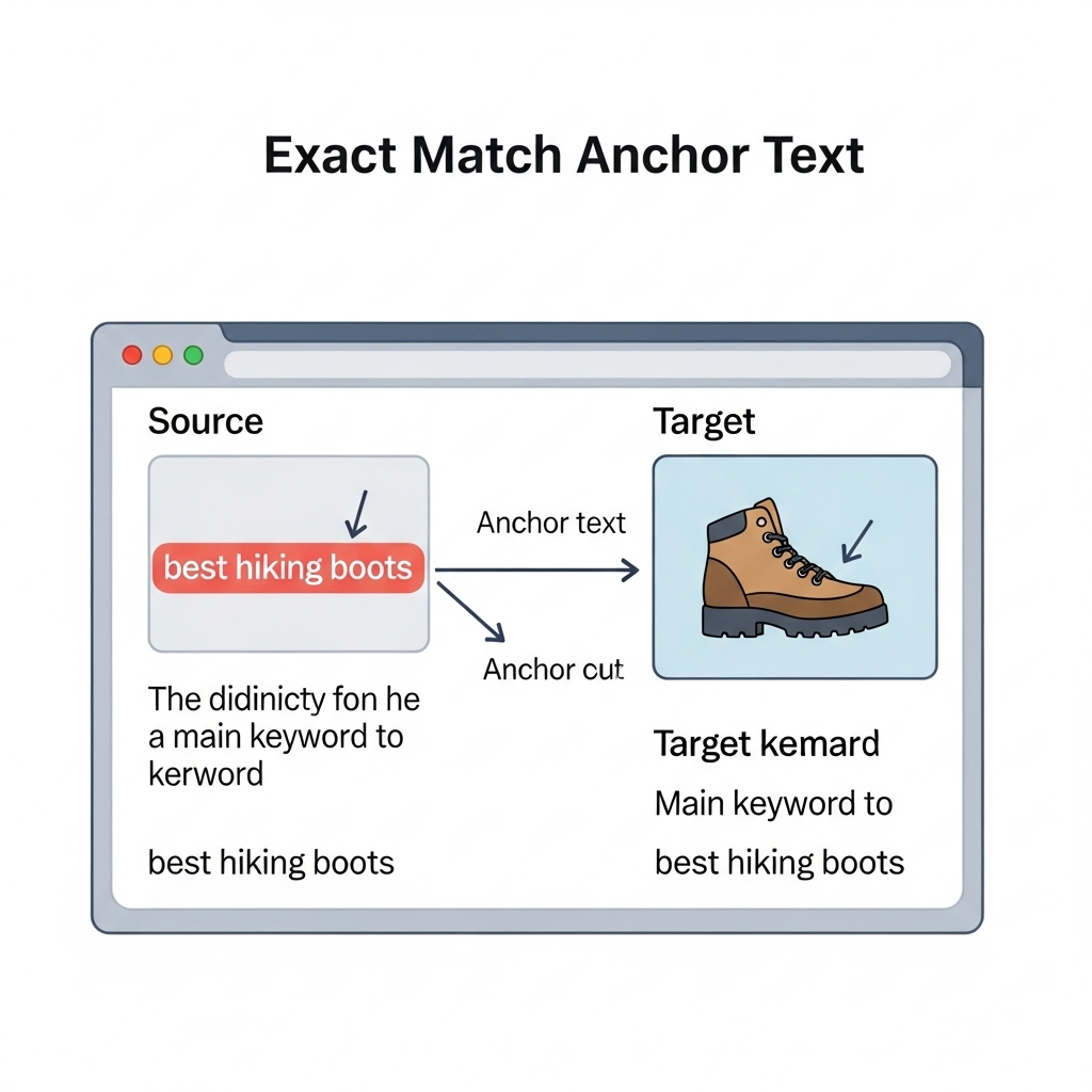 Exact Match Anchor Text tam eşleşen bağlantı metni