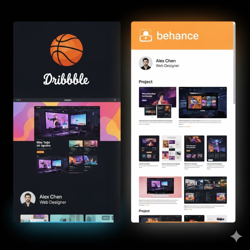 Dribbble ve Behance'i Etkili Kullanarak Kendinizi Pazarlama Rehberi
