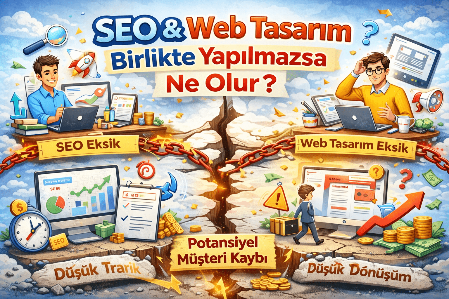 SEO & Web Tasarım Birlikte Yapılmazsa Ne Olur